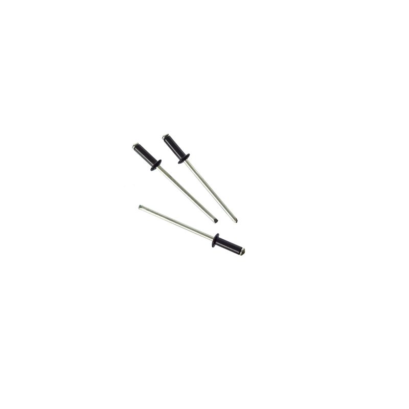 Rivetti alluminio 3.4X9 confezione 100 pezzi testa di moro